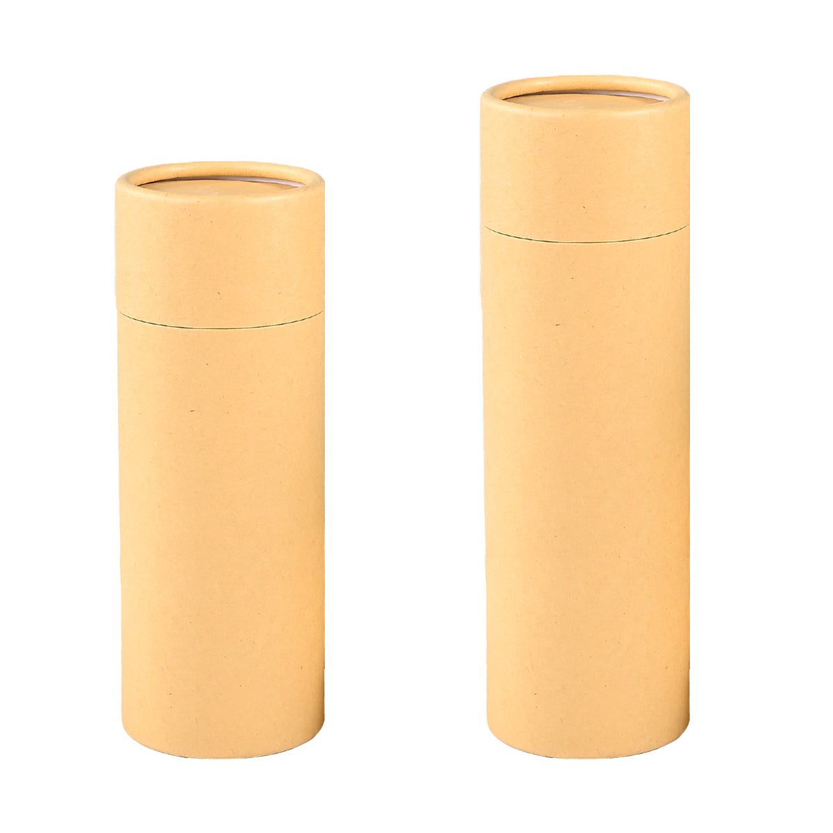 10pcs Kraft Paper Tubes for Crafts and Mailing