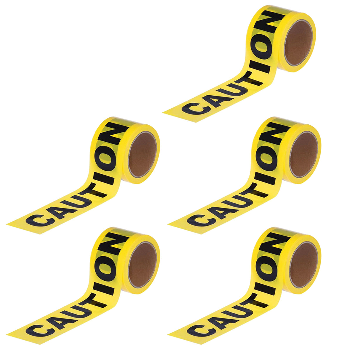 5pcs 100m Caution Warning Tape for Safety Barrier