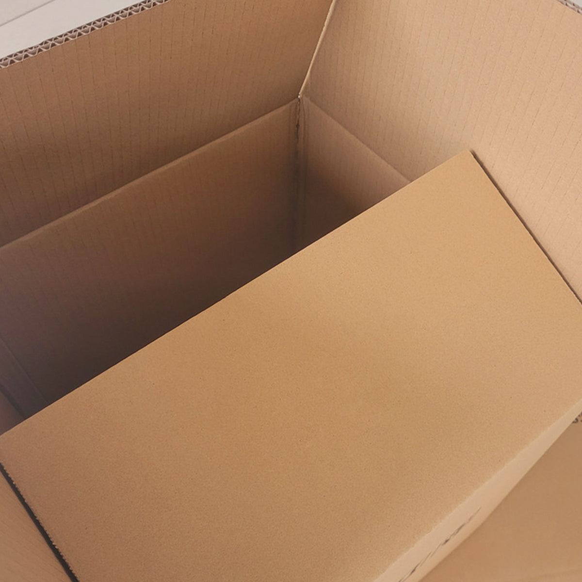 10pcs Hard Cardboard Moving Boxes with Handles