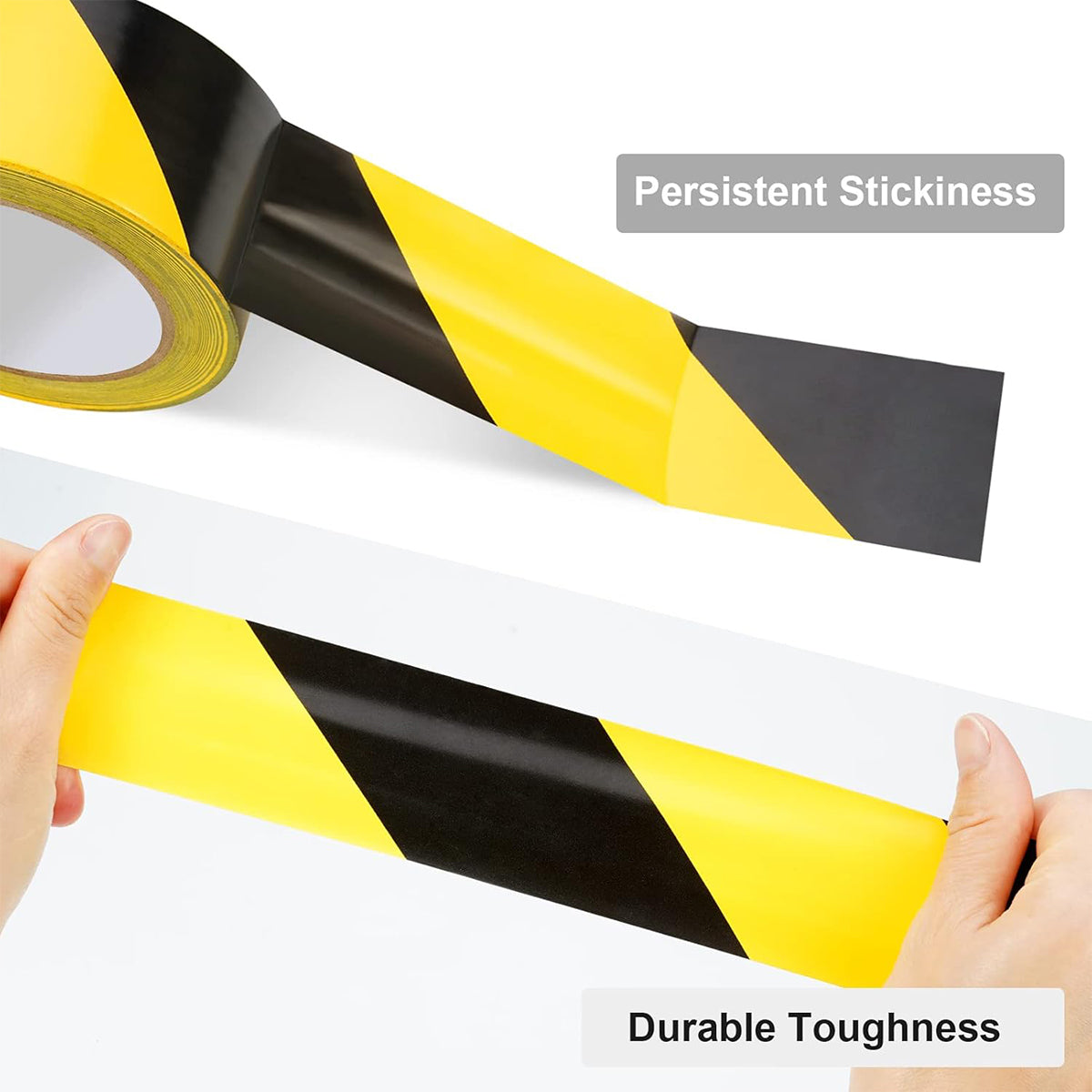 PVC Warning Tape 10cm x 33m for Floor Marking