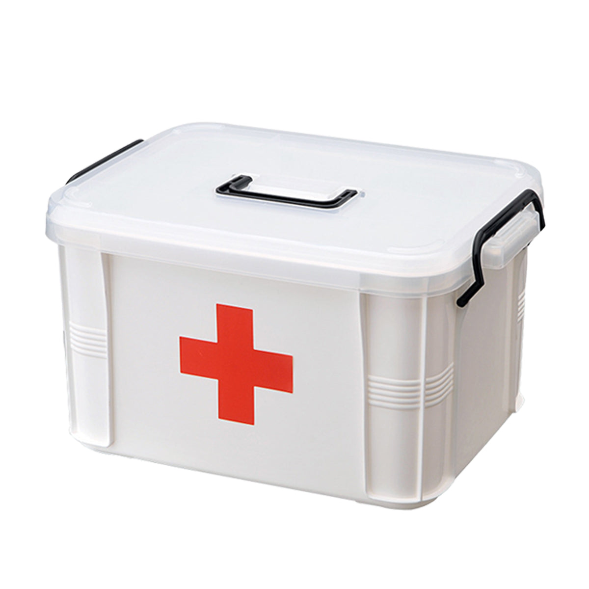 Transparent Medicine Cabinet with Dividers 2 Sizes