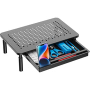 Aluminum Laptop Monitor Riser with 3-Level Height