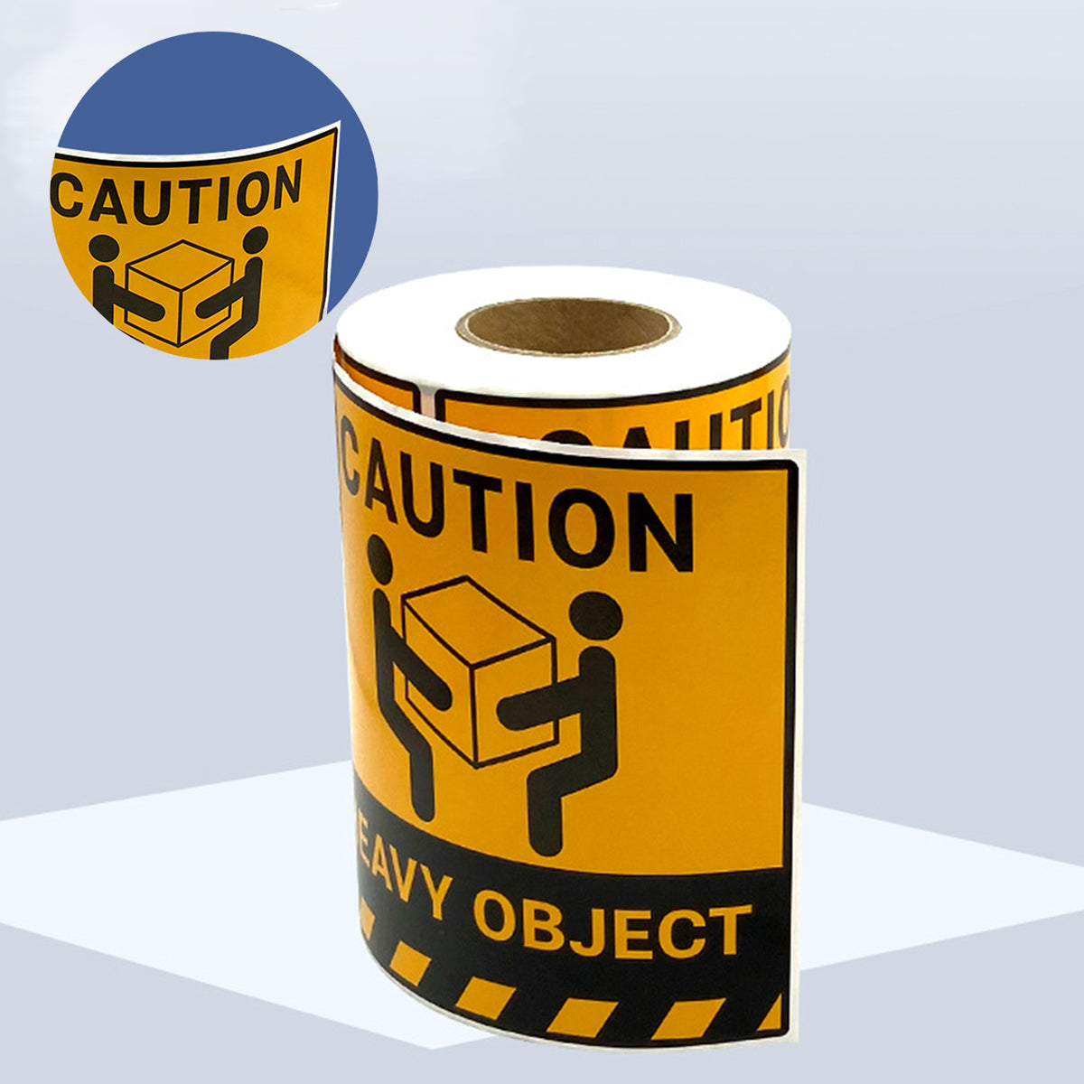 Heavy Object Warning Labels 300pcs Roll