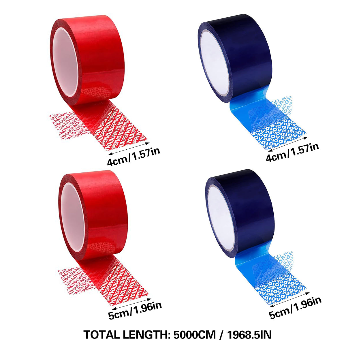 Anti-Counterfeiting VOID Tape for Box Sealing