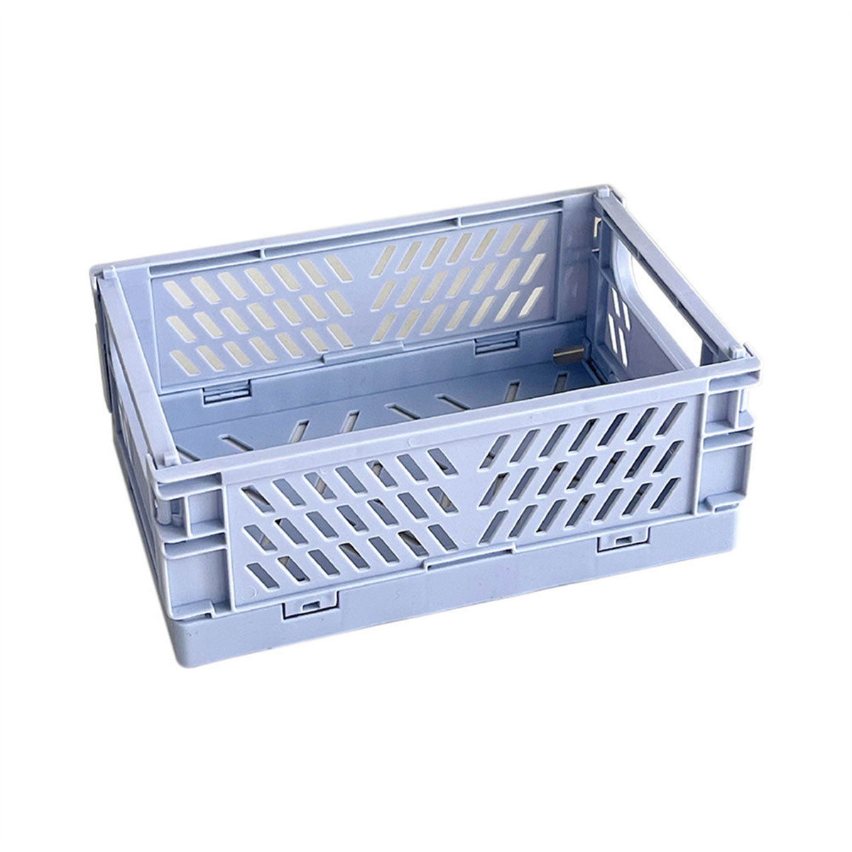 4 Pcs Foldable Storage Baskets Stackable Desktop Organiser