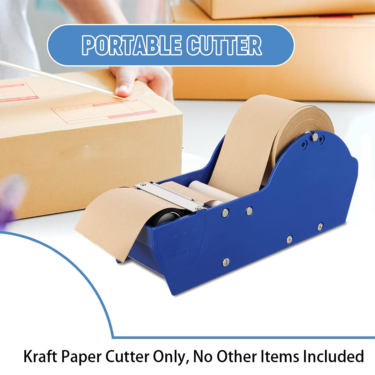 Water Activated Kraft Tape Dispenser for Boxes