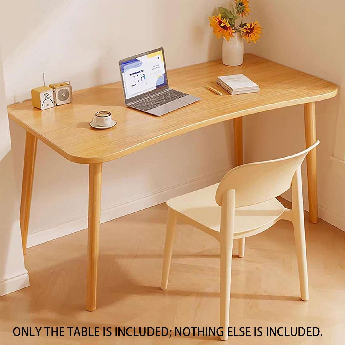 Rectangular Office Desk for Home Study Computer
