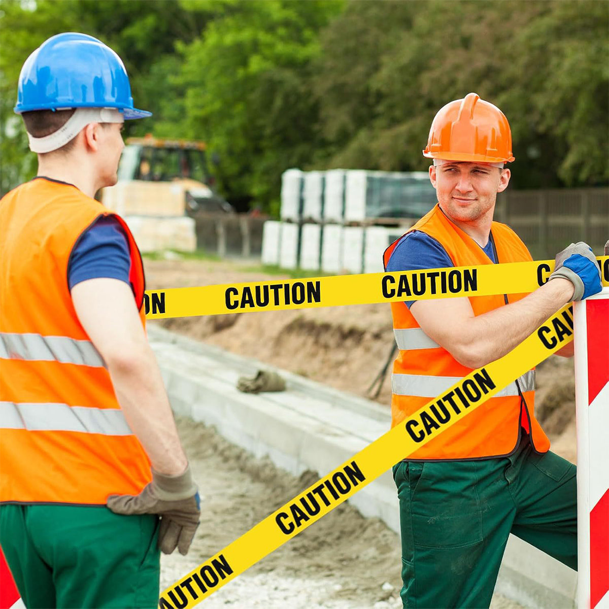 5pcs 100m Caution Warning Tape for Safety Barrier