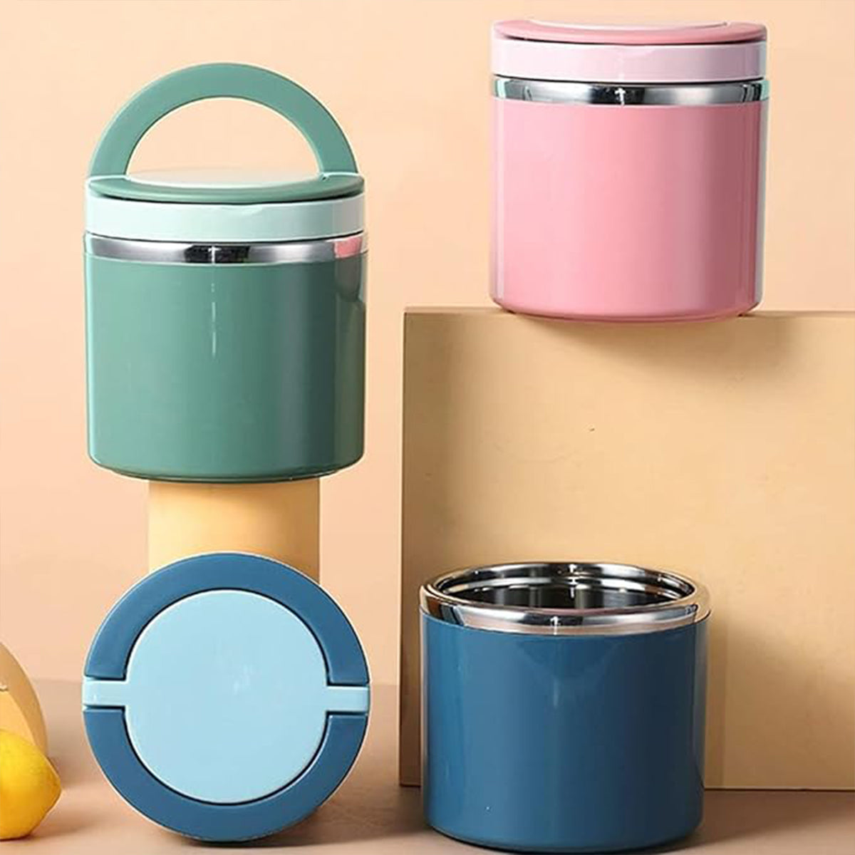 1L Stainless Steel Insulated Lunch Box