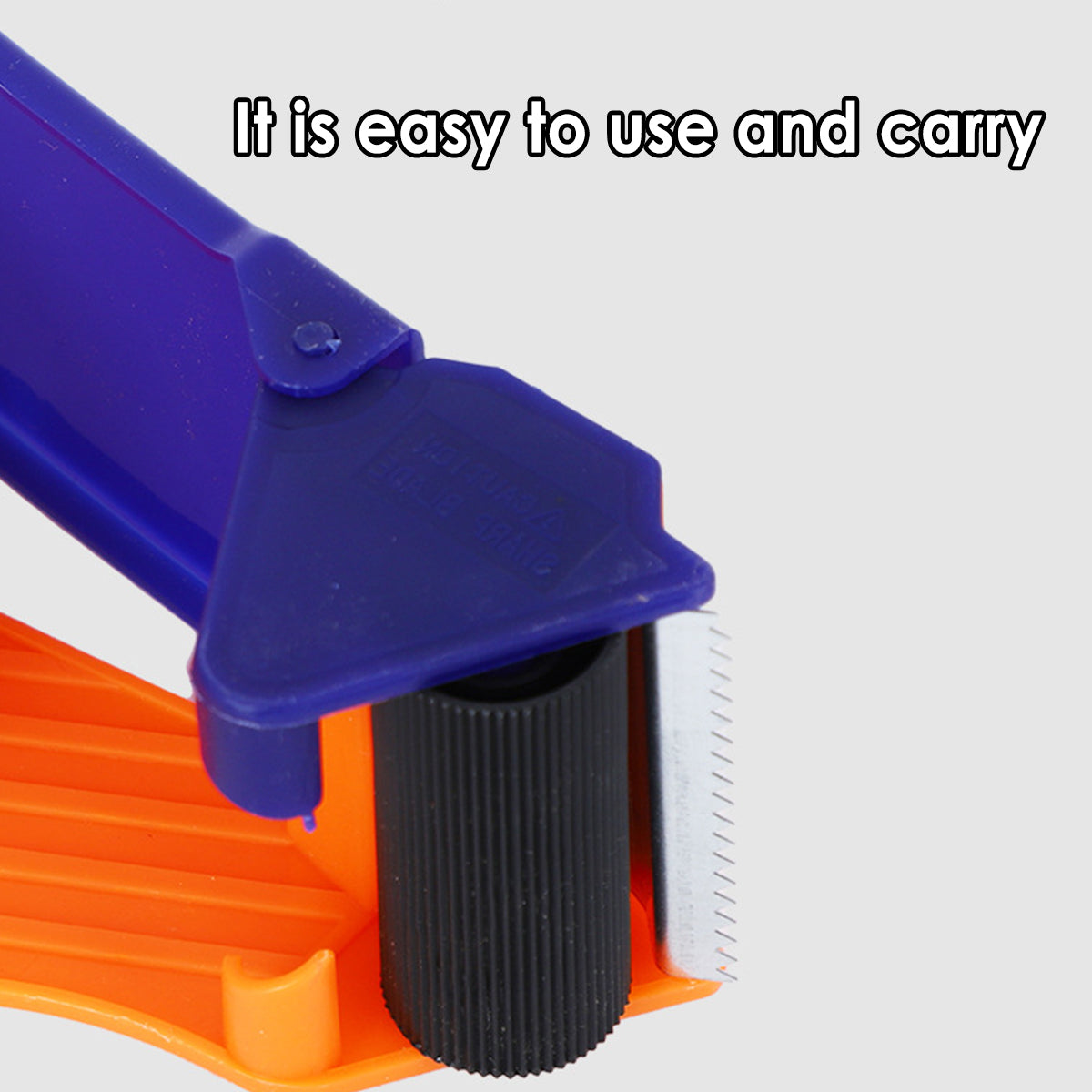 10 Pcs 5cm Tape Cutter Handheld Dispenser with Metal Blade