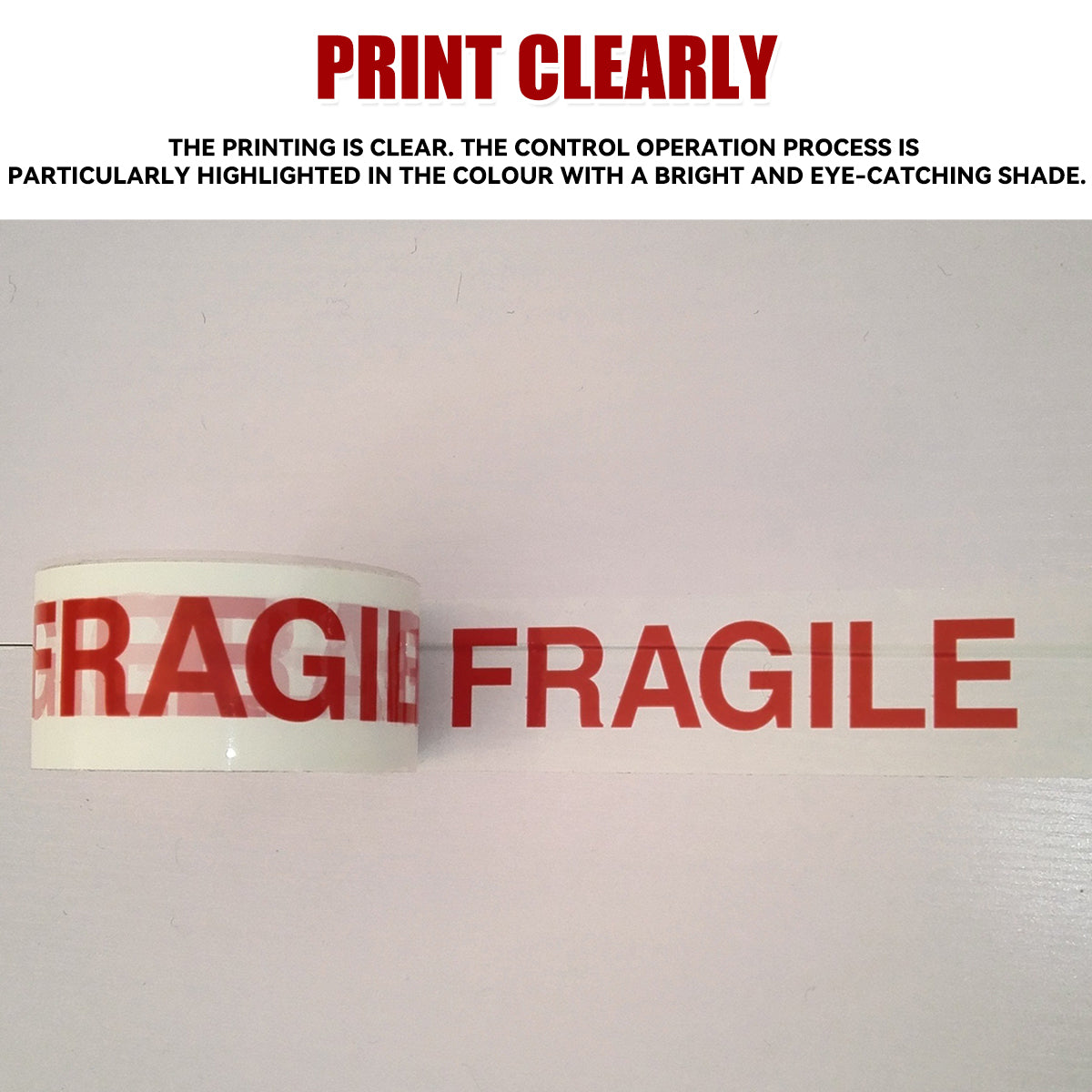 5 Rolls Fragile Stickers High Adhesion Shipping