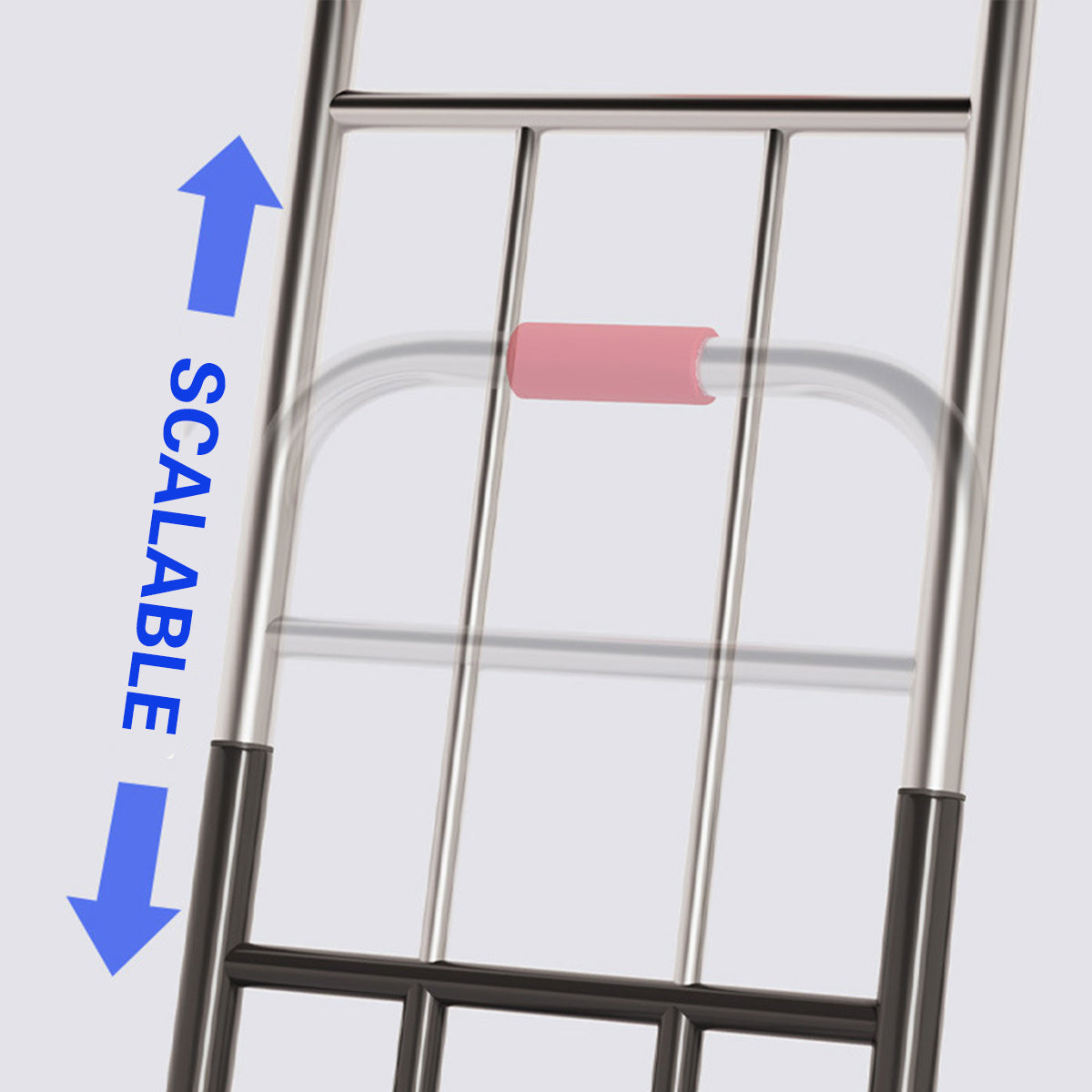 Portable Folding Transport Hand Truck Lightweight Heavy Duty