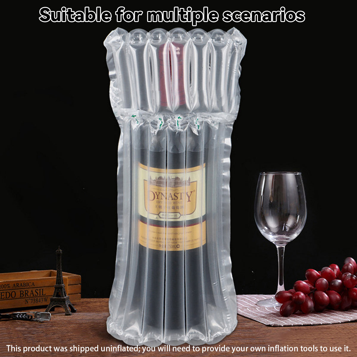 100pcs Air Column Bags for Shipping Void Fill