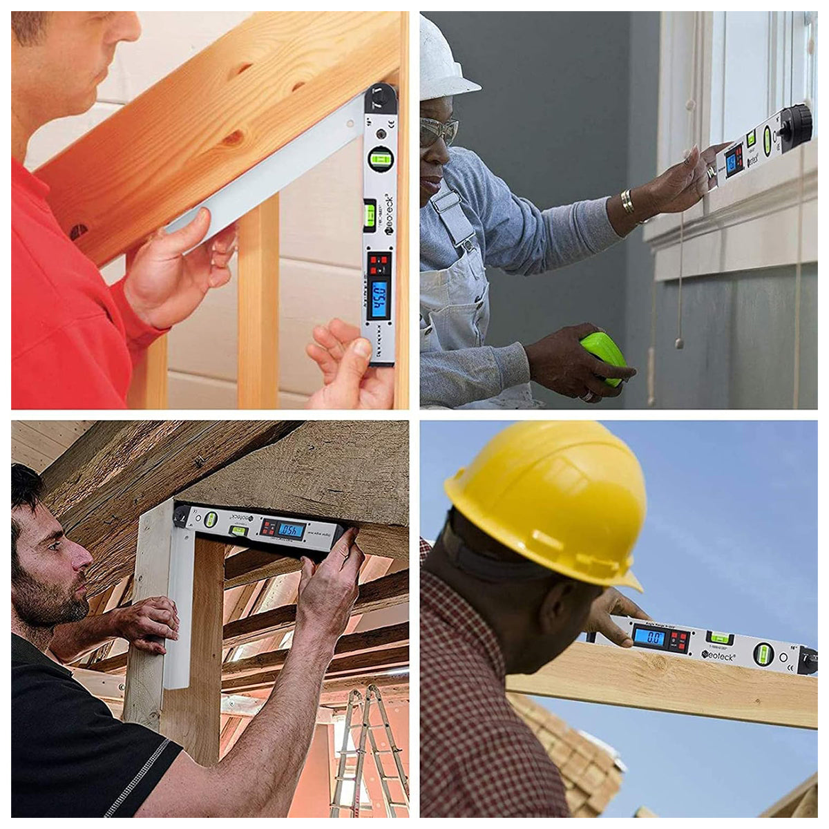 Aluminum Alloy Digital Angle Ruler Level Precision Tool