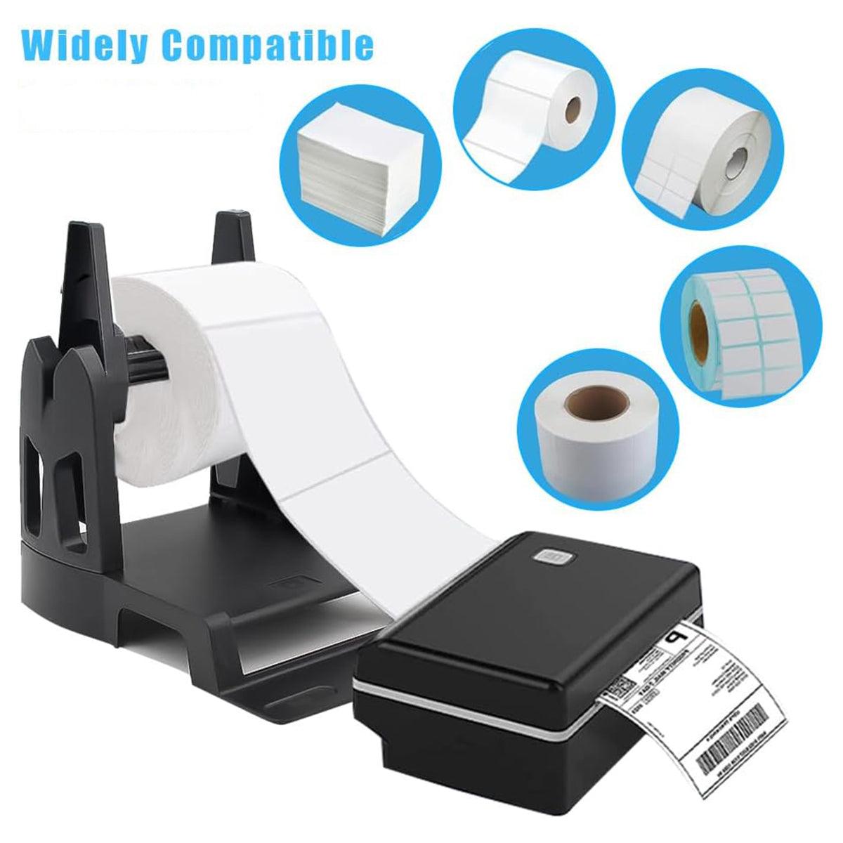 Label Paper Barcode Printer Universal Label Holder Plastic