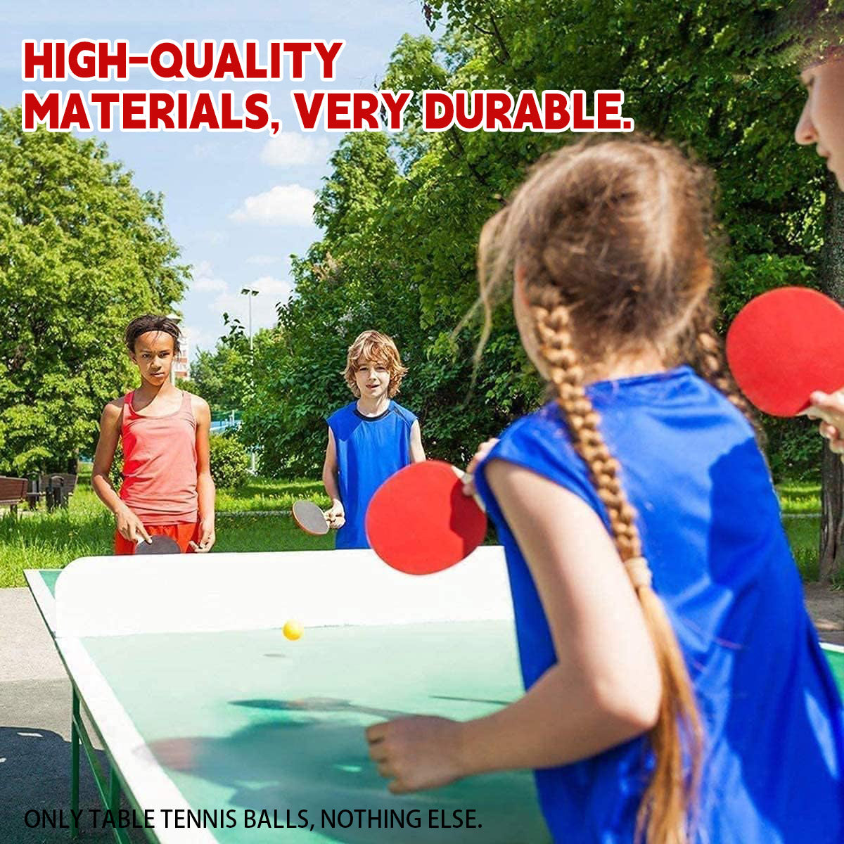 60pcs Bucket Table Tennis Training Balls 40mm ABS