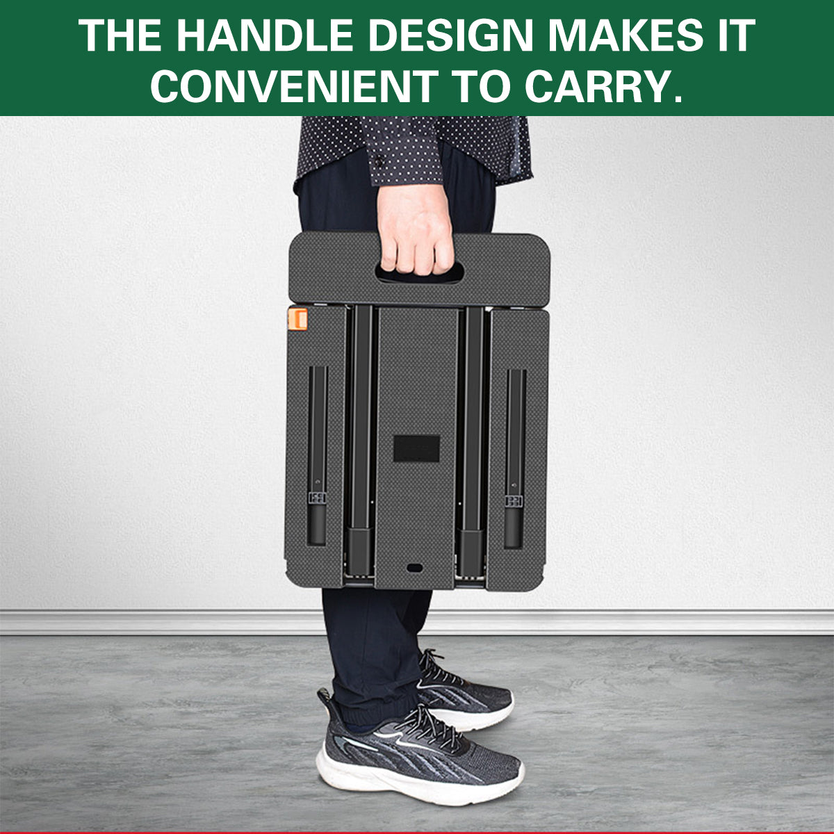 Foldable Flatbed Cart Heavy Duty Transport Trolley 200KG