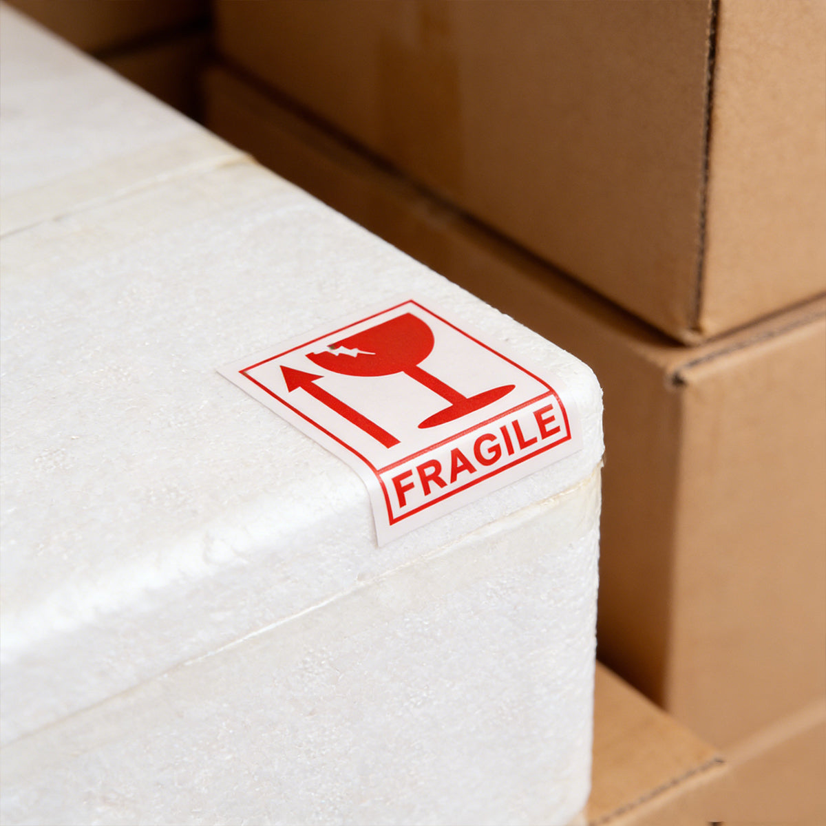 Fragile Sticker Labels 640pcs Self Adhesive