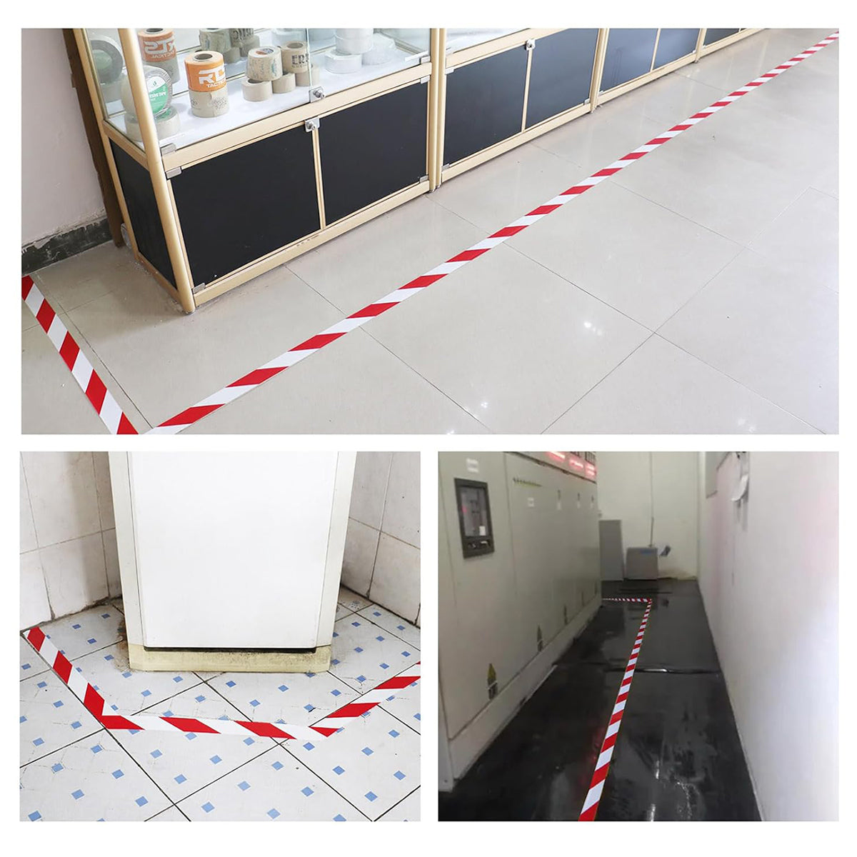 PVC Warning Tape 10cm x 33m for Floor Marking