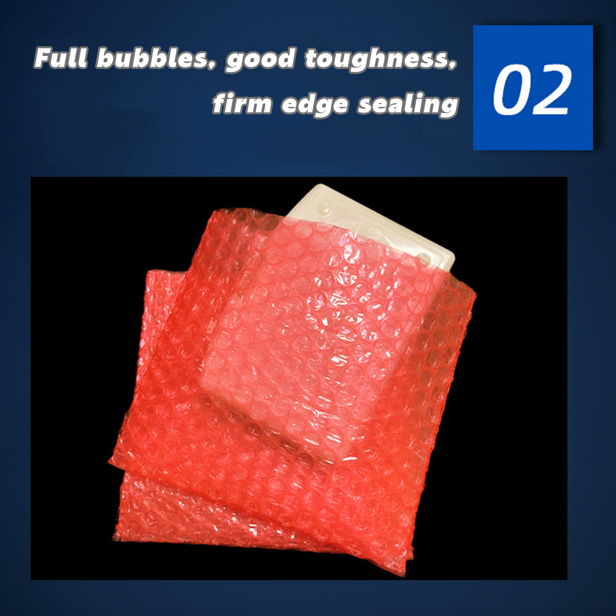 200 Pcs Red Bubble Mailer Bags Anti Static Padded