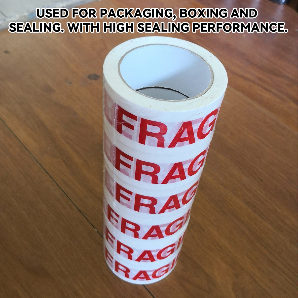 5 Rolls Fragile Stickers High Adhesion Shipping