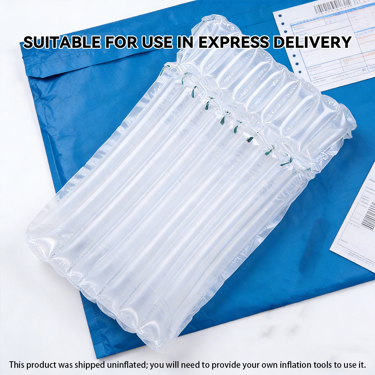 100pcs Clear Air Column Bags Shockproof