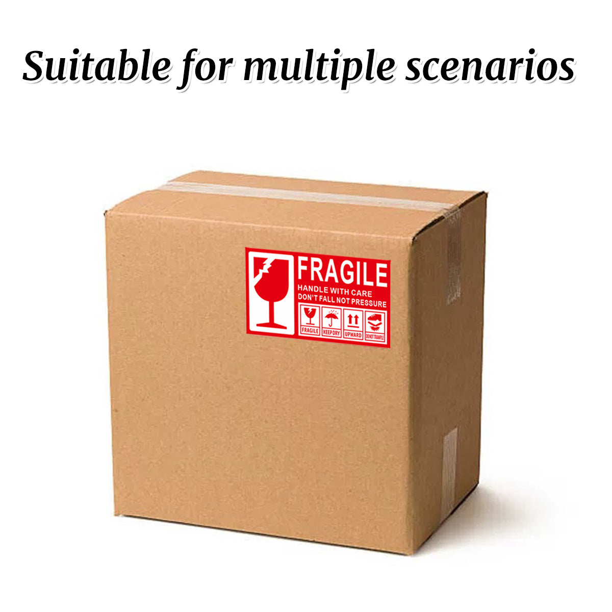 Fragile Warning Stickers Self Adhesive for Parcels