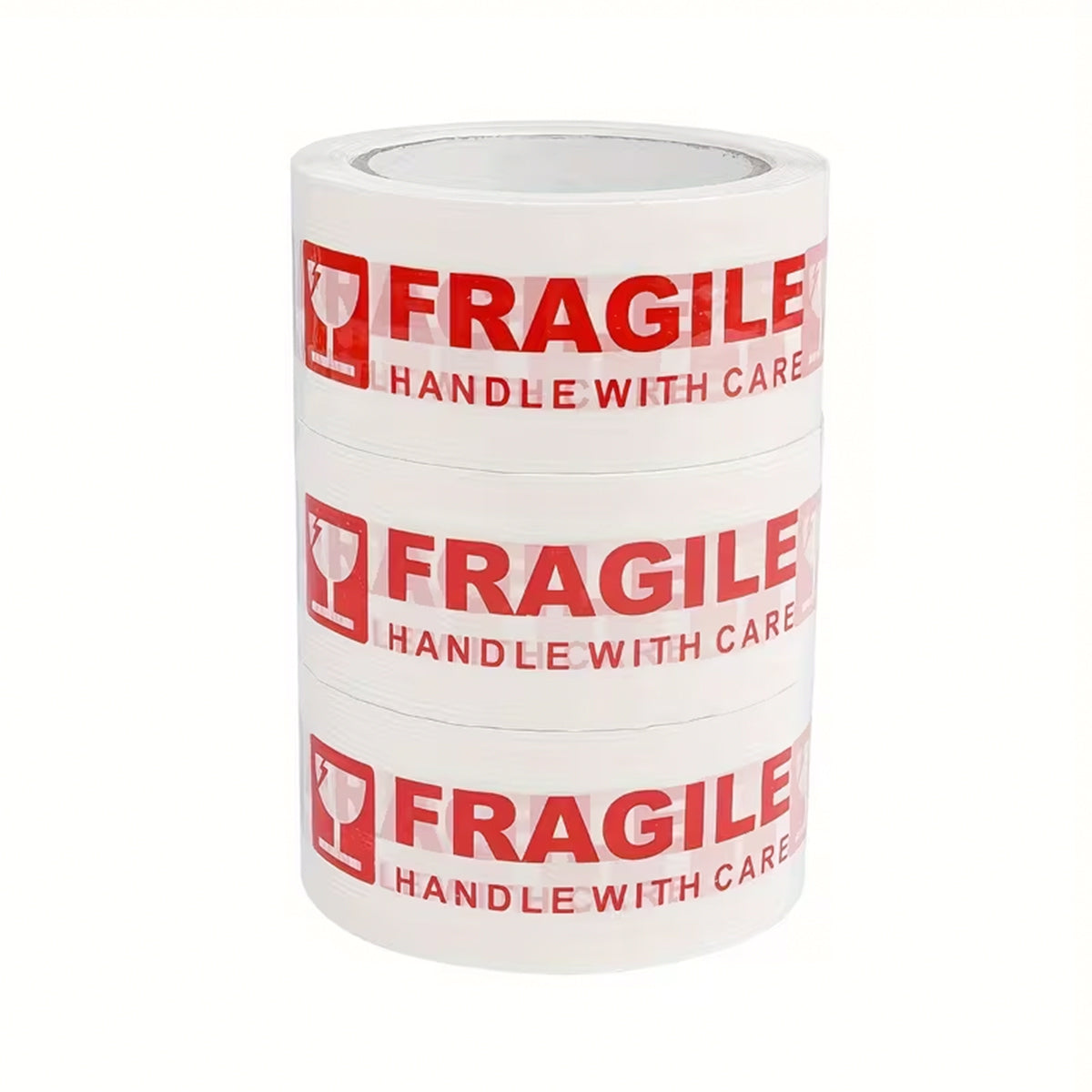 5 Rolls Fragile Warning Tape for Shipping Boxes