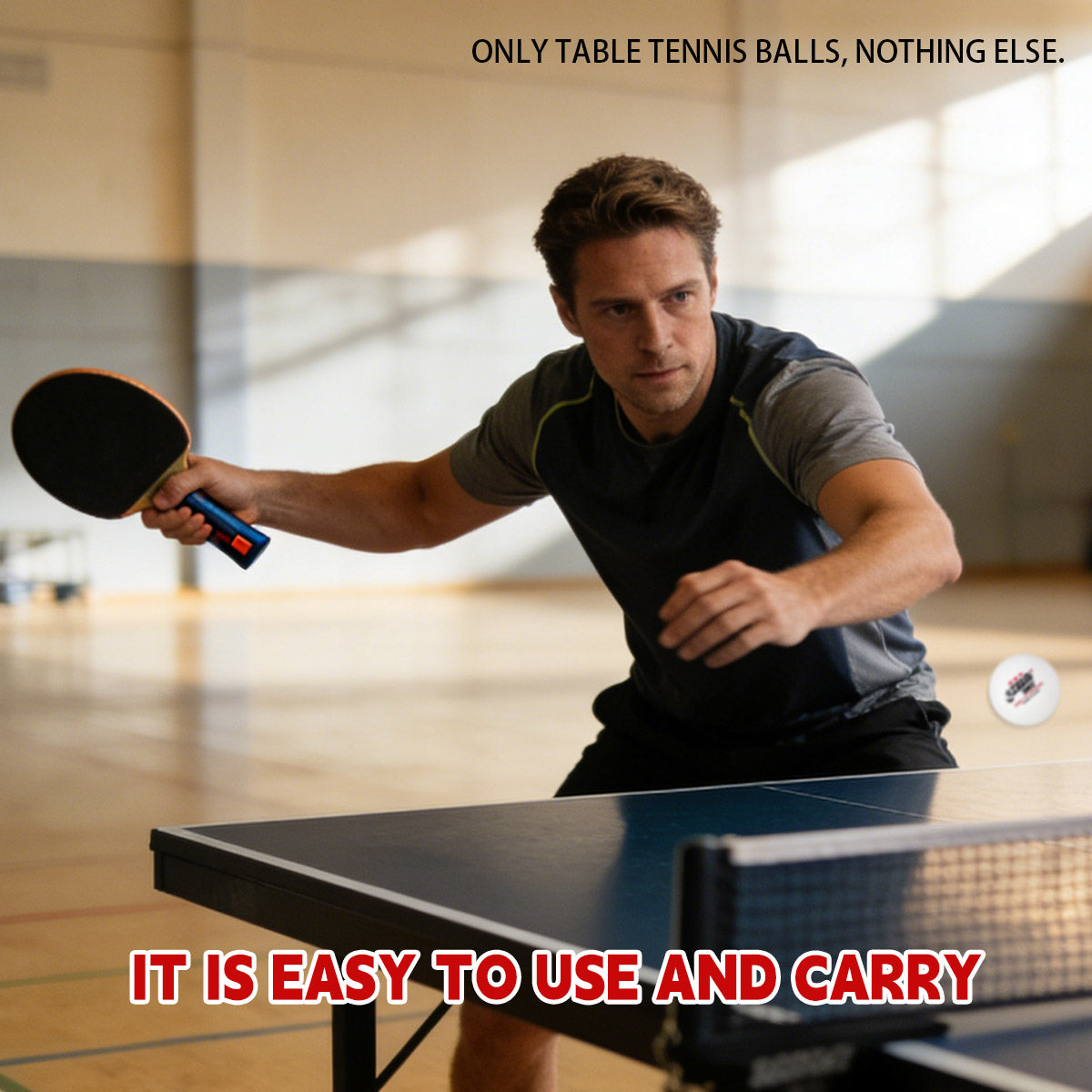 20pcs Indoor Table Tennis Balls 40mm ABS