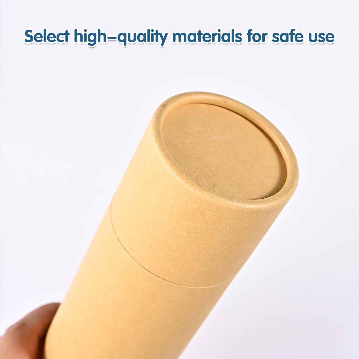 10pcs Kraft Paper Tubes for Crafts and Mailing