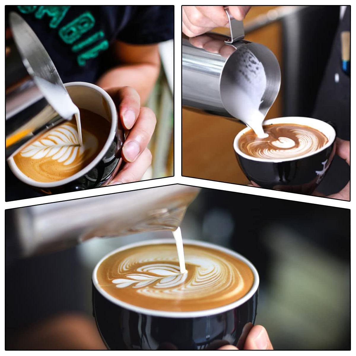 Stainless Steel Milk Frothing Pitcher Latte Art