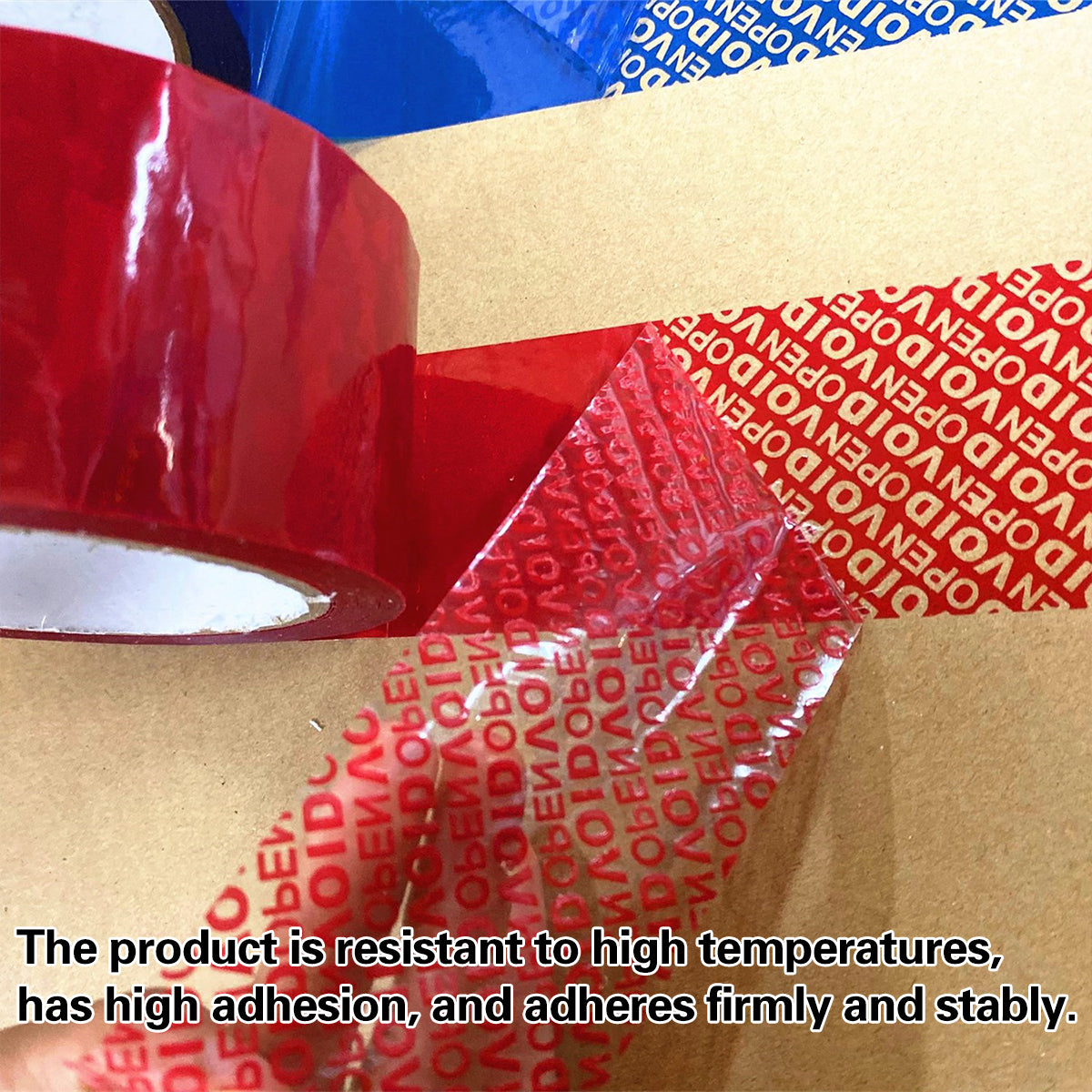 Anti-Counterfeiting VOID Tape for Box Sealing