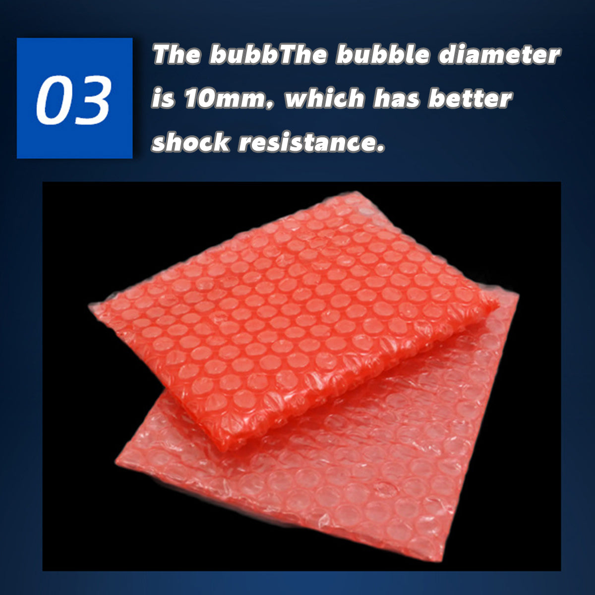 200 Pcs Red Bubble Mailer Bags Anti Static Padded