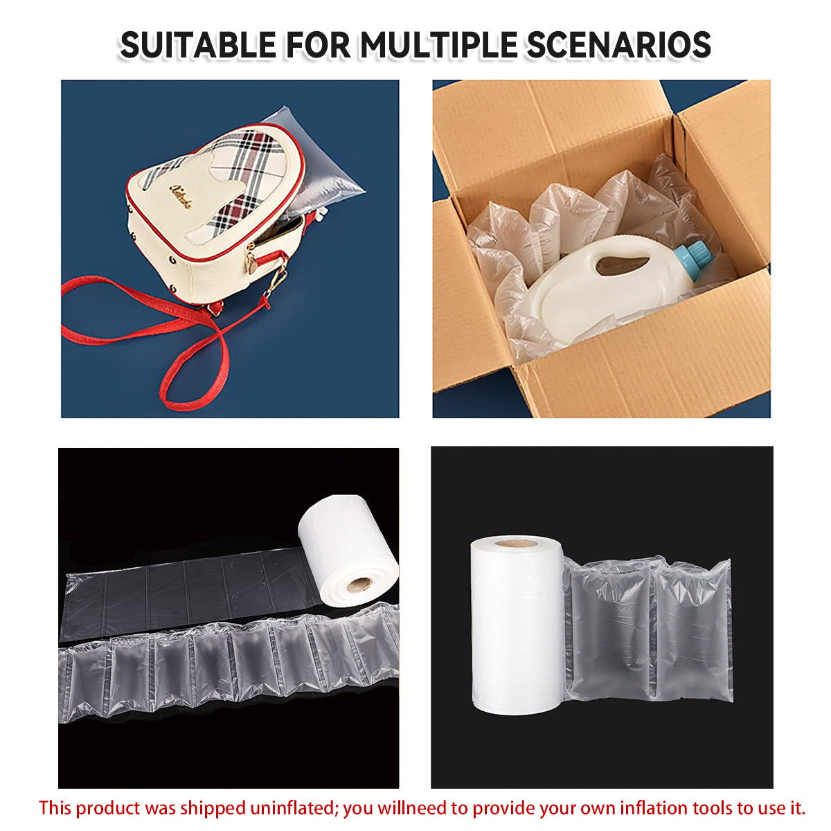 Inflatable Air Column Packing Bag Roll 300m