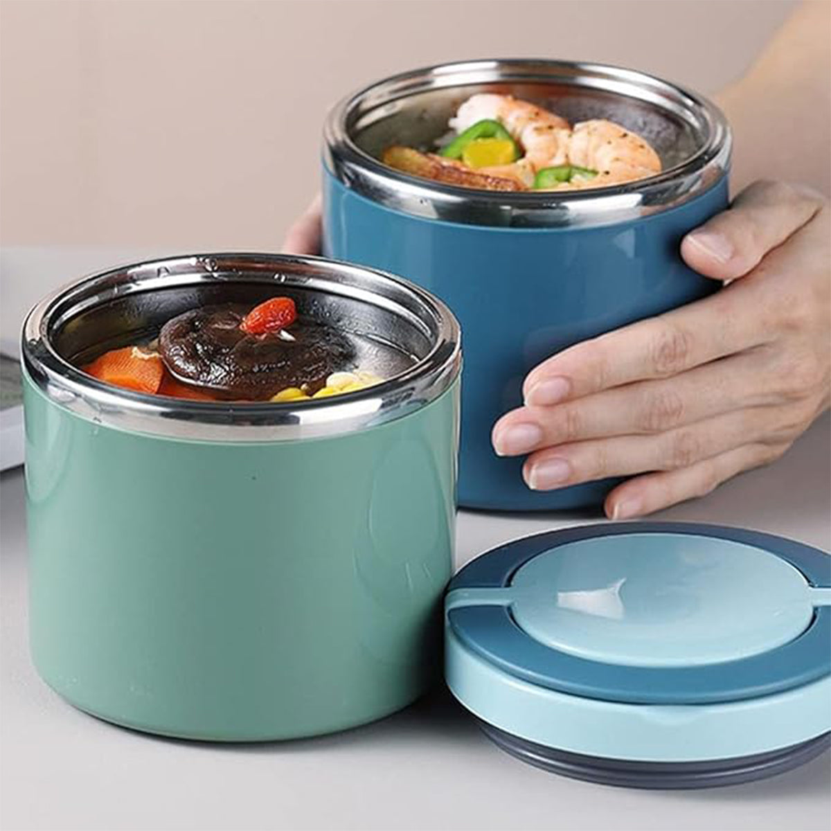 1L Stainless Steel Insulated Lunch Box