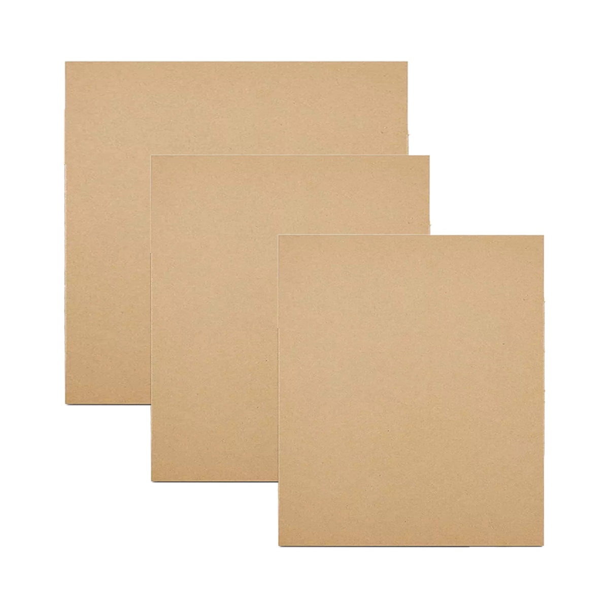 50pcs Corrugated Cardboard Sheets Assorted Sizes Inserts