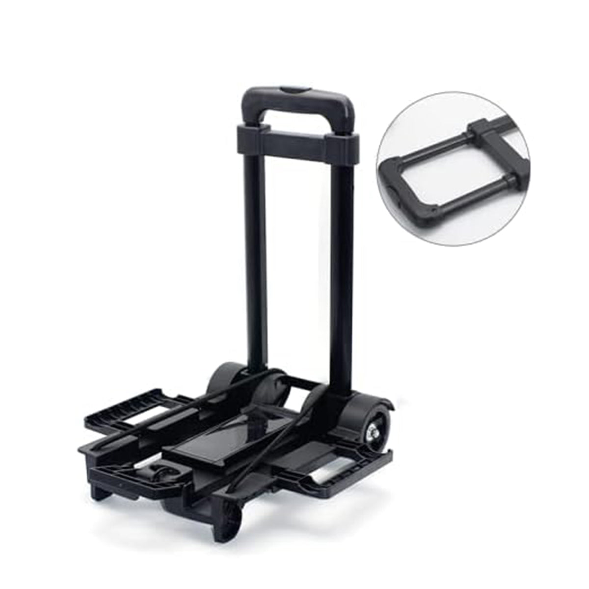 Foldable Shopping Trolley with Telescopic Handle