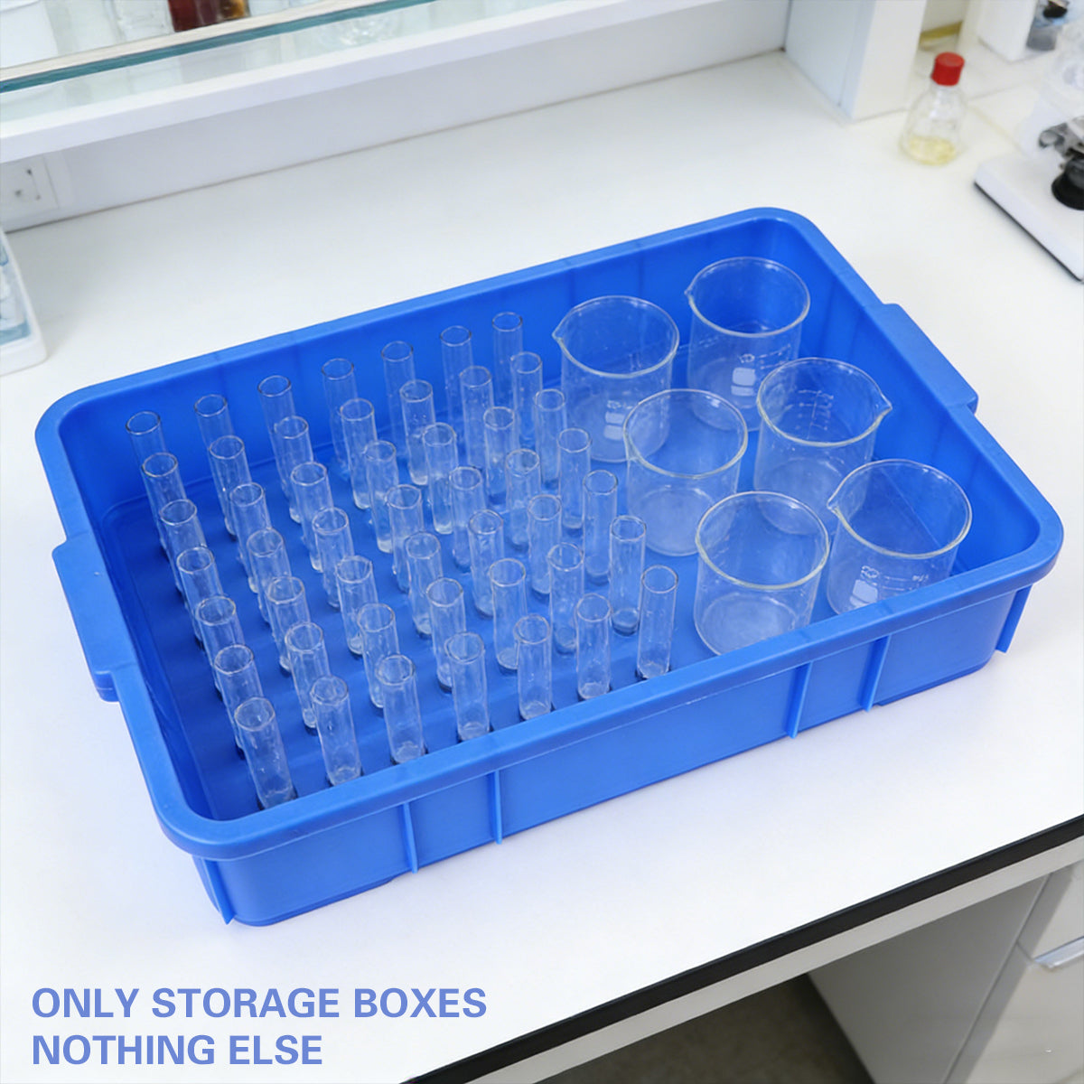 Large PE Tool Storage Basket with Side Handles
