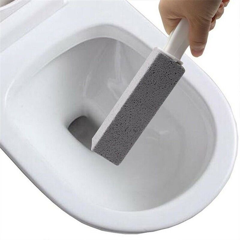 2 Pcs Pumice Stone Toilet Bowl Cleaner with Handle