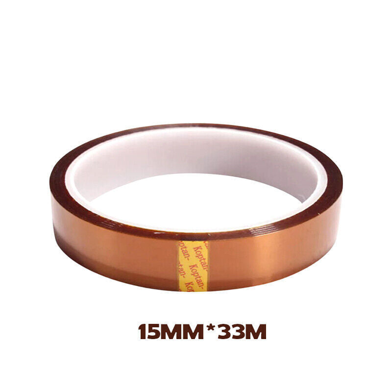 33M Kapton Tape Polyimide Heat Resistant High Temperature 5–25mm