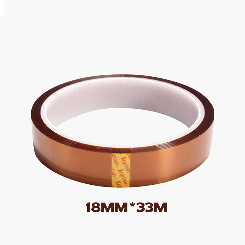 33M Kapton Tape Polyimide Heat Resistant High Temperature 5–25mm