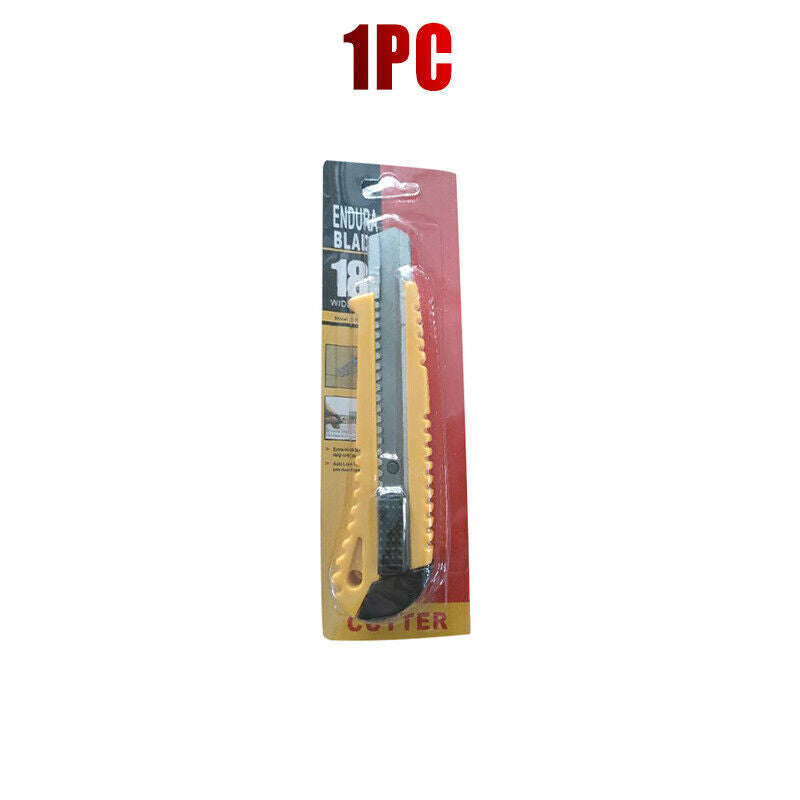 1/2/5PCS Heavy Duty Box Cutter with Retractable Snap Blade