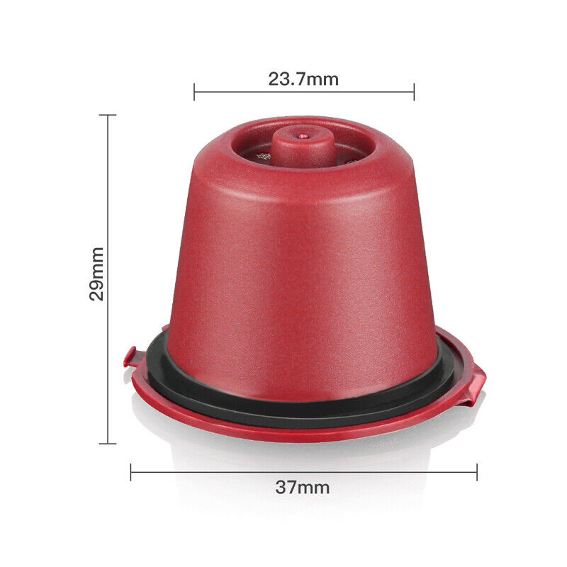6pcs Refillable Reusable Coffee Pods for Nespresso