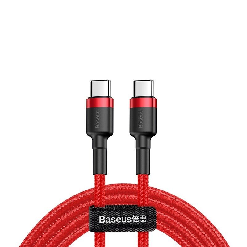 Baseus 60W USB C to Type C Cable PD Fast Charge Braided Lead