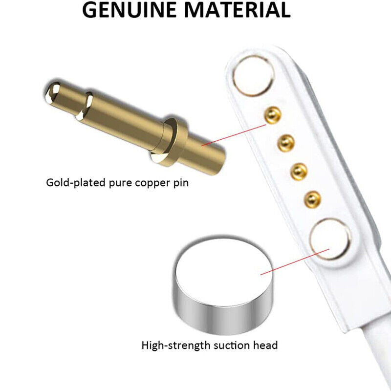 Universal Smart Watch Magnetic Charging Cable 4-Pin