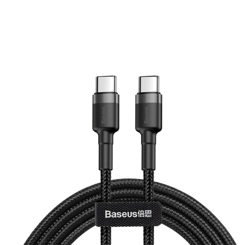 Baseus 60W USB C to Type C Cable PD Fast Charge Braided Lead