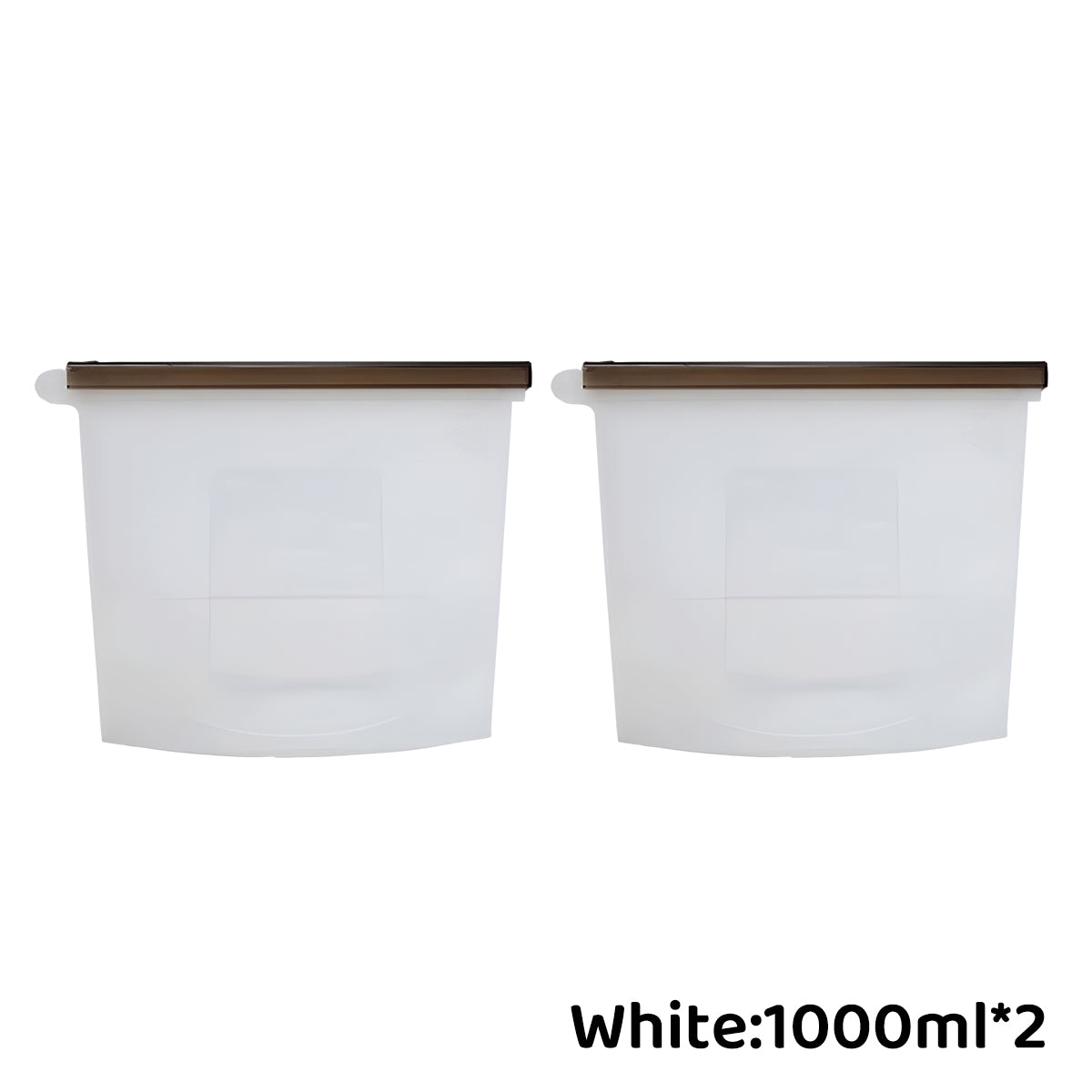 Reusable Silicone Food Storage Bags Vacuum Seal