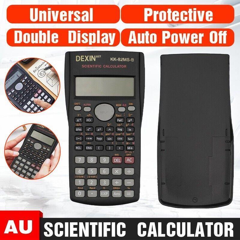 Multifunction Scientific Calculator with Dual Display and Auto Power Off