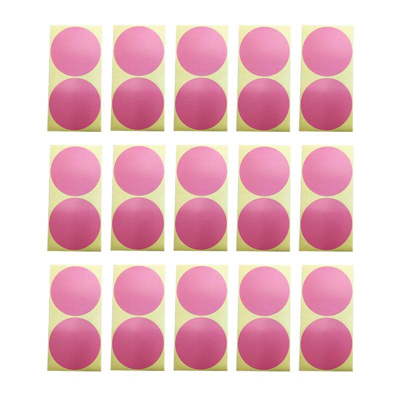 100mm Round Label Stickers Self Adhesive in 13 Colours