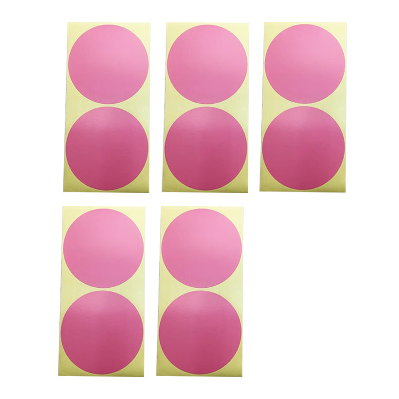 100mm Round Label Stickers Self Adhesive in 13 Colours
